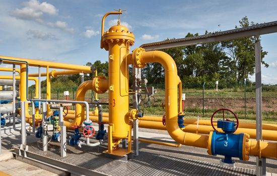 Astan, Gas Pipework